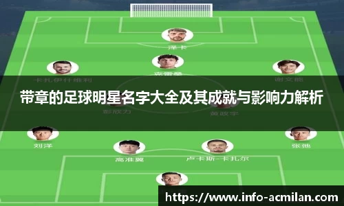 带章的足球明星名字大全及其成就与影响力解析
